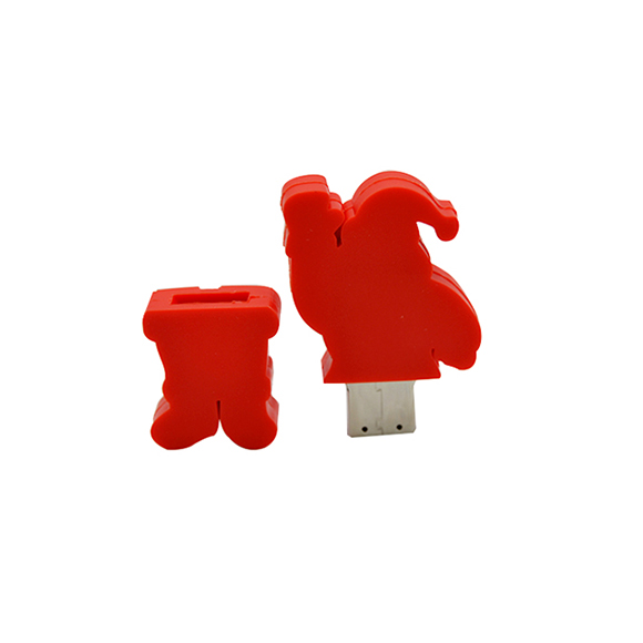 Creative Christmas gift Santa Claus shaped best usb flash drive LWU1059 